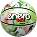 PIŁKA DO KOSZYKÓWKI ENERO SOLID R.7 ZIELONO-BIAŁA