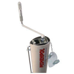 Profesjonalne aluminiowe słupki do tenisa ziemnego, profil 116x76 mm