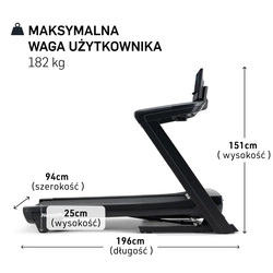 NORDICTRACK BIEŻNIA ELEKTRYCZNA COMMERCIAL LE