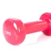 Hantle winylowe Profit różowe 2x1,5kg DK 4102