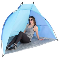 Namiot osłona plażowa Sun 200X120X120cm niebiesko-granatowy Royokamp