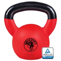 Kettlebell z gumową powłoką 20kg