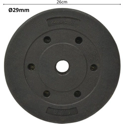 Obciążenie betonowe kompozytowe 5kg Eb Fit Fi29,5