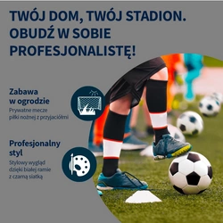 Bramka piłkarska Hudora Advanced 120x80