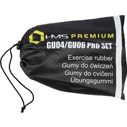 Zestaw gum do ćwiczeń HMS Premium GU04 GU06 PRO SET
