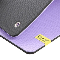 Mata fitness klubowa z otworami MFK07 120x60CM HMS PREMIUM violet-black