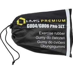 Zestaw gum do ćwiczeń HMS Premium GU04 GU06 PRO SET