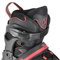 Łyżworolki Nils Extreme NA14174 A rozm. M (35-38) czarno-czerwone