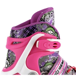 Łyżworolki Nils Extreme NH18122 4w1 Różowy Rozm. L(39-43)