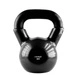 Kettlebell żeliwny pokryty winylem HMS KNV08 BLACK 