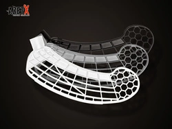 Kij Qmax Medio PE bez owijki prosty biała łopatka