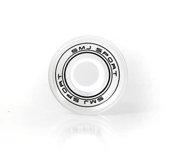 Kółka do fiszki 60 x 45 mm półprzezroczyste białe