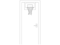 Tablica do koszykówki Fun Hoop Classic P2I