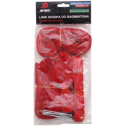 Linie boiska do badmintona Enero
