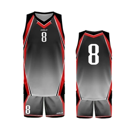 Komplet koszykarski sublimowany STREAK