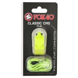 Gwizdek sędziowski Fox 40 Classic CMG 115 dB żółty