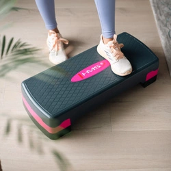 Step do aerobiku HMS AS002 pink/grey