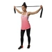 Taśma pilates HMS TP01 Black 1.2 x 150 x 1800 mm