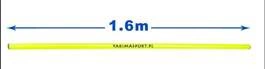 Laska treningowa 1,6 m Żółty