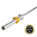 Gryf olimpijski HMS Premium GO1100 1100KG + Zaciski Lock Jaw ZG1500 Golden (2 szt)