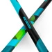 Kije nordic walking 105-135 cm czarno-niebieskie Spokey MEADOW