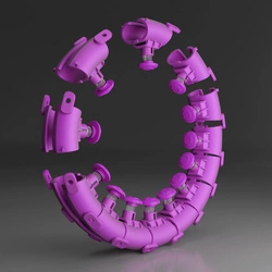 HHW12 VIOLET HULA HOP Z WYPUSTKAMI I OBCIĄŻNIKIEM HMS