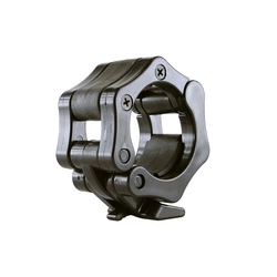 Gryf olimpijski 183 CM HMS z zaciskami Lock Jaw Black GO320