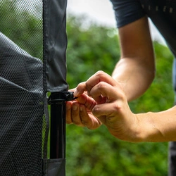 VIRTUFIT BRAMKA PIŁKARSKA PRO Z PŁACHTĄ DO STRZELANIA 170 X 110 CM