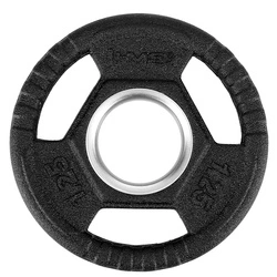 Talerz olimpijski ogumowany HMS TOH01 1.25 KG Czarny