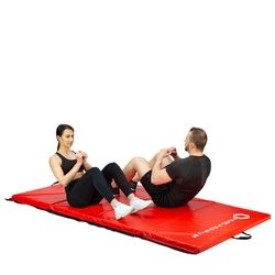 Materac gimnastyczny składany MGS01 2400x1200 mm red HMS Premium