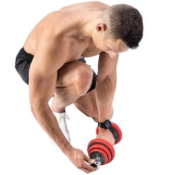 Sztangielki gumowane 20KG HMS SGGX20