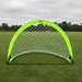 Bramka piłkarska treningowa pop-up - zielony neon (M) 120x80x80 cm