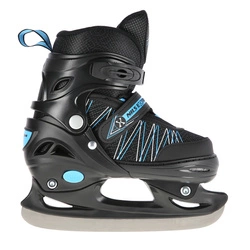 Łyżworolki z wym. pł. hokejową NH11912 A 2w1 black/blue rozm. M(35-38) NILS EXTREME