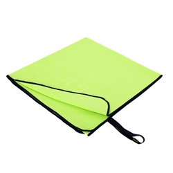 NCR11 green-black ręcznik z mikrofibry 140x70 cm NILS CAMP