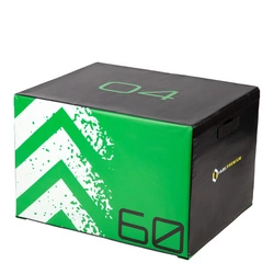 Skrzynie plyometryczne soft zestaw HMS PREMIUM PYBS01 (4 CZĘŚCI)