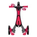 Rowerek 2w1 trójkołowy / biegowy Globber Explorer Trike Red 630-102