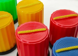 Szczudła dla dzieci kubełkowe ZIELONE