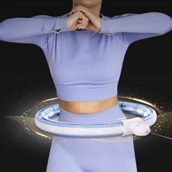 Hula Hop HHM15 BLUE z magnesem i obciążnikiem + licznik hms