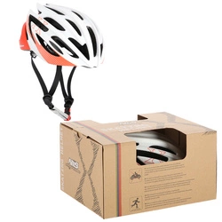 Kask Nils Extreme MTW24 biało-czerwony rozm. L (57-61 cm)