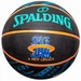 Piłka do koszykówki Spalding Space Jam Tune Squad Roster czarno-niebieska '7 84540Z
