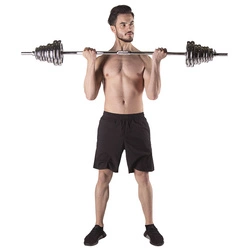 Zestaw hantli 55 kg w walizce CHROM 55KG HMS STC55