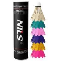NBL6216 lotki z piór multicolor 6 szt. NILS