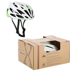 Kask Nils Extreme MTW58 biało-zielony rozm. L (57-63 cm)