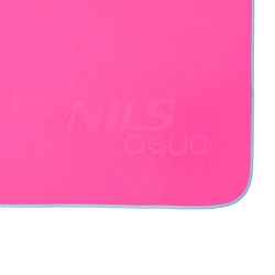 Ręcznik z mikrofibry NAR11 różowy 140x70 cm Nils Aqua