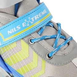 Łyżworolki z wym. pł. hokejową NILS EXTREME NH18192 4w1 niebieski rozm.M (34-38)