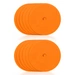 Płaskie znaczniki pola - okrągłe 15 cm - 12x pomarańczowy SMJ sport ZPO-O