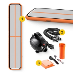 Ścieżka akrobatyczna dmuchana 4Fizjo AIR MAT 5 x 1 x 0,15 m