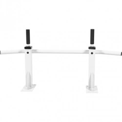 Drążek ścienny podciągowy, biało-szary