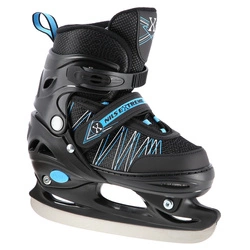 Łyżworolki z wym. pł. hokejową NH11912 A 2w1 black/blue rozm. M(35-38) NILS EXTREME