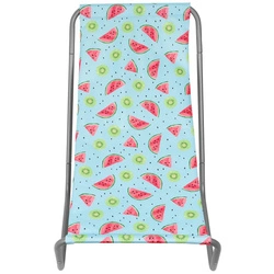 Leżak ogrodowo plażowy składany z torbą fruit melon